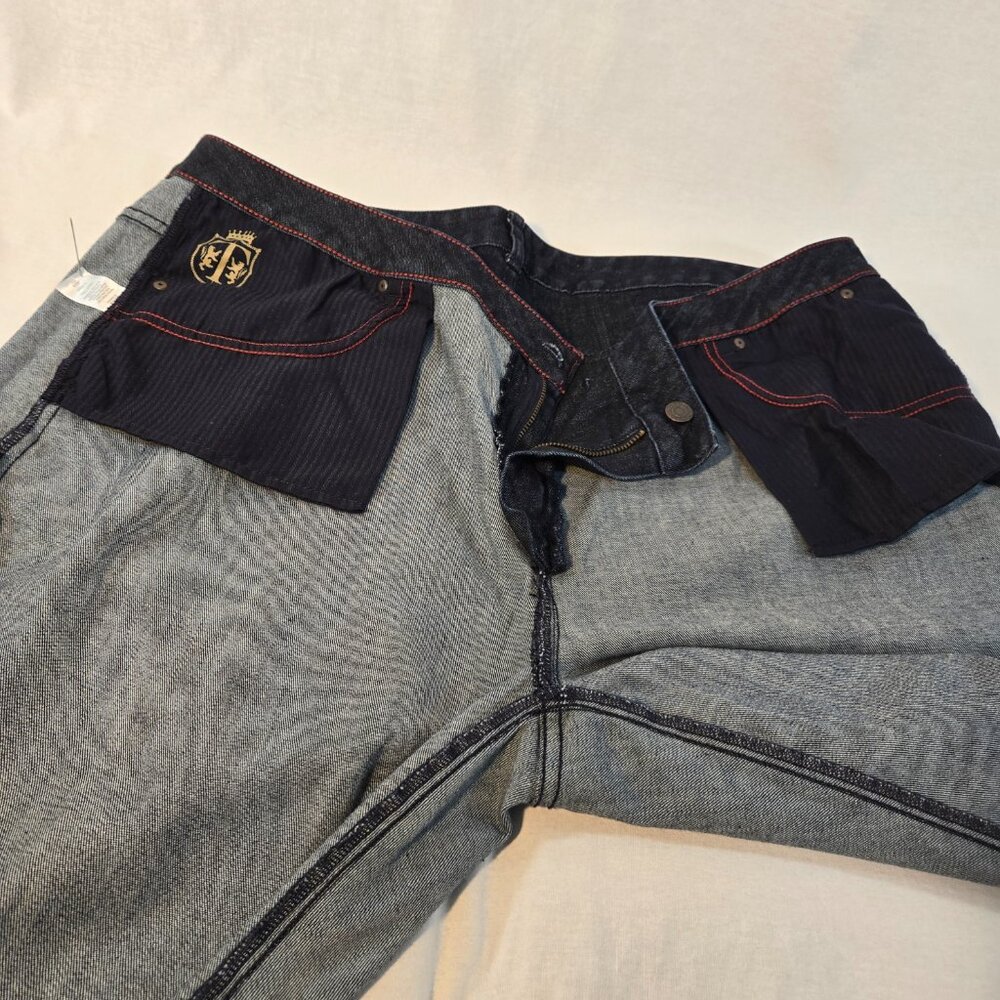 TALBOTS W-Signature Slim/Ankle Zip Dark Blue Jeans Plus Size 24W New NO Tags! - Picture 10 of 16